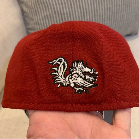 New Era Tyro.001 Carolina Football Red and Black Unisex Sports Cap Hat - Picture 4 of 6